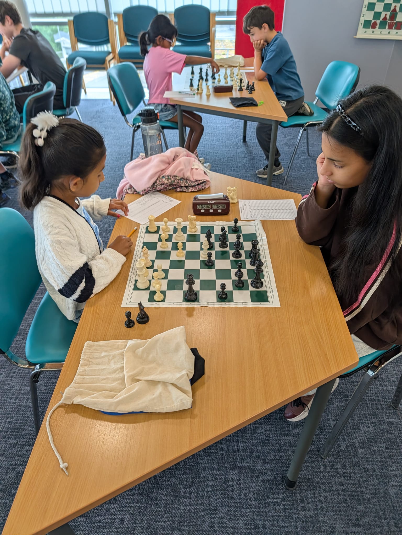 Junior chess session