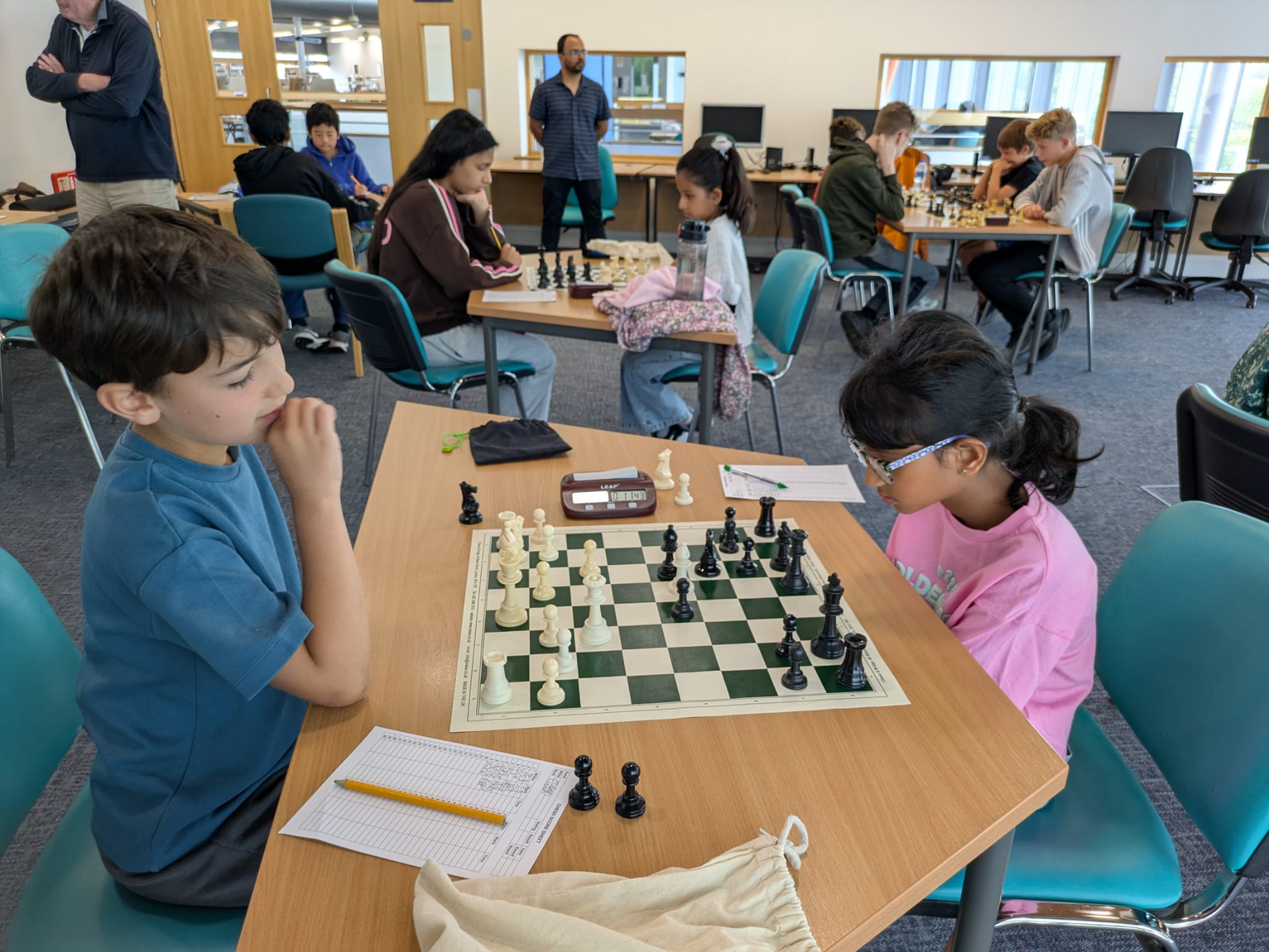 Junior chess session
