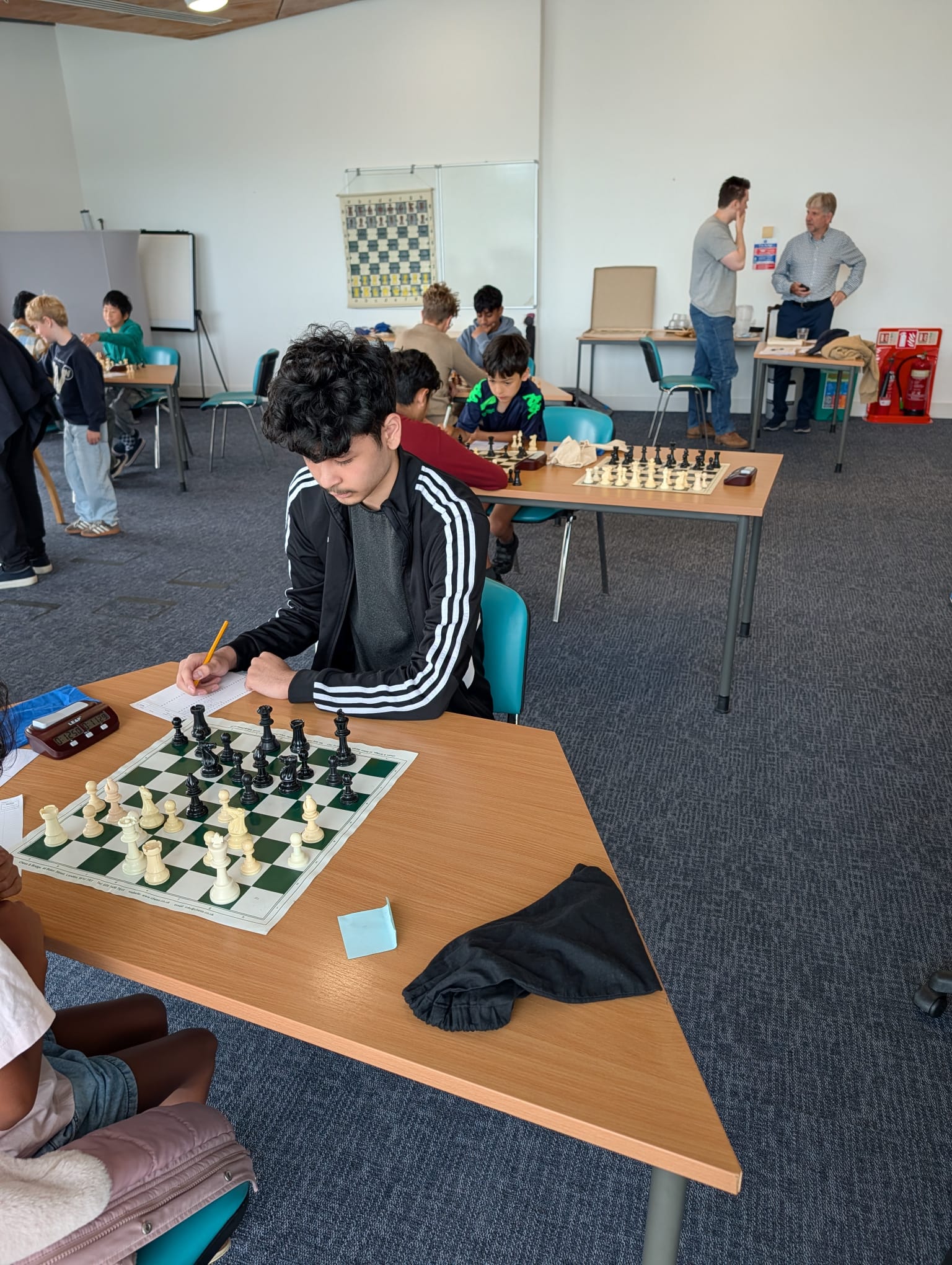 Player notating their game