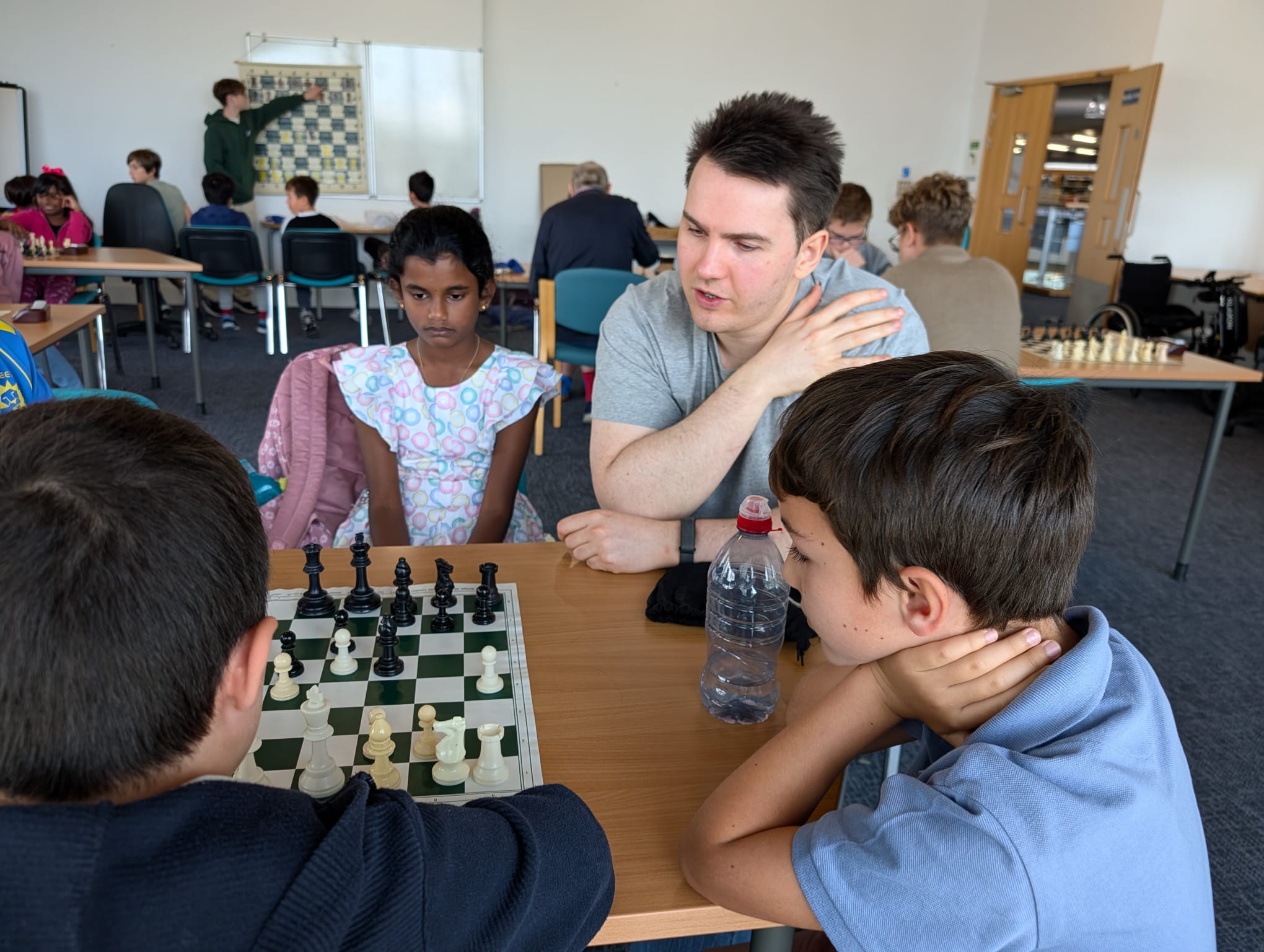 Coaching in progress