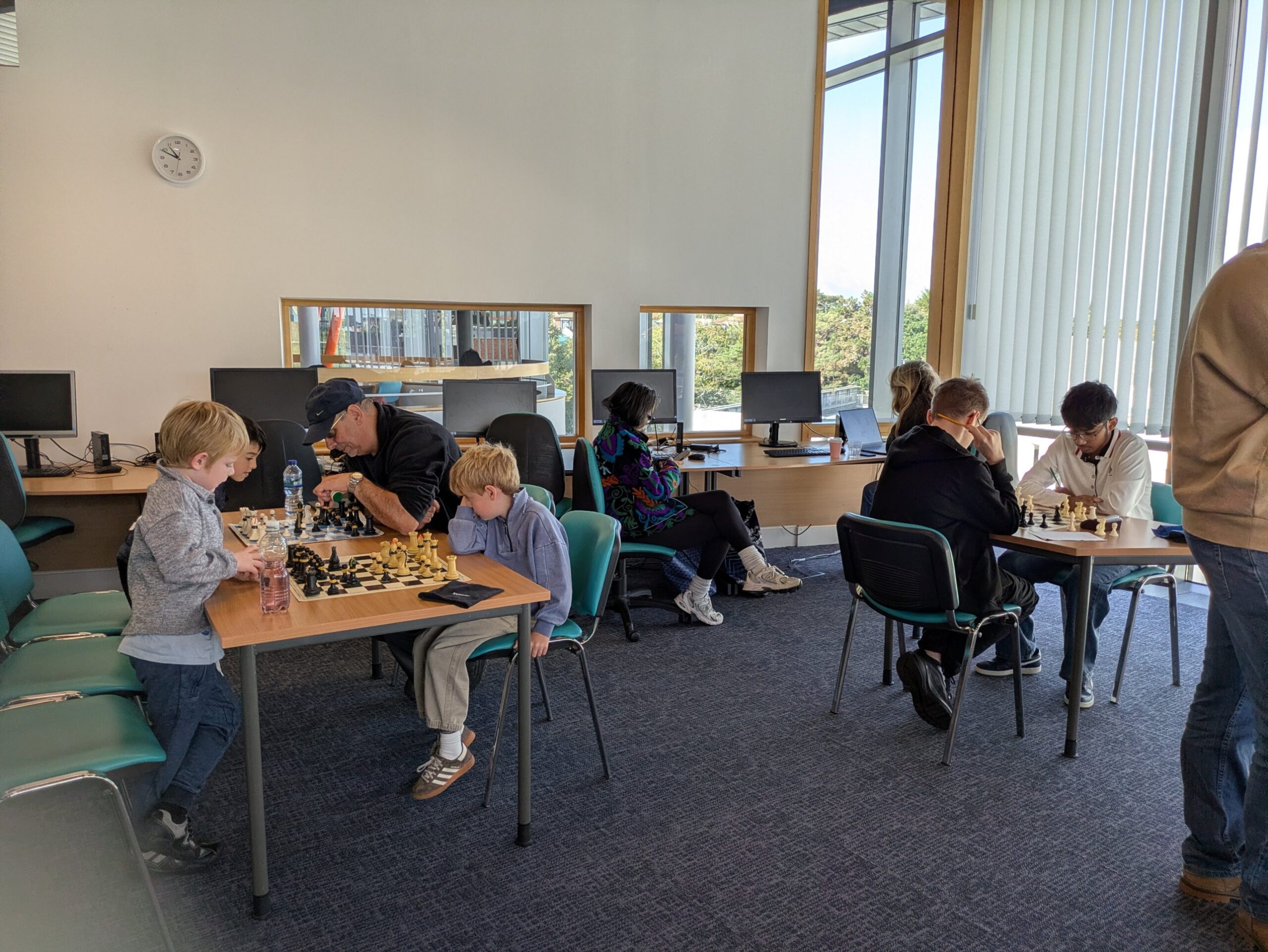 Coaching session in progress at Bournemouth Library
