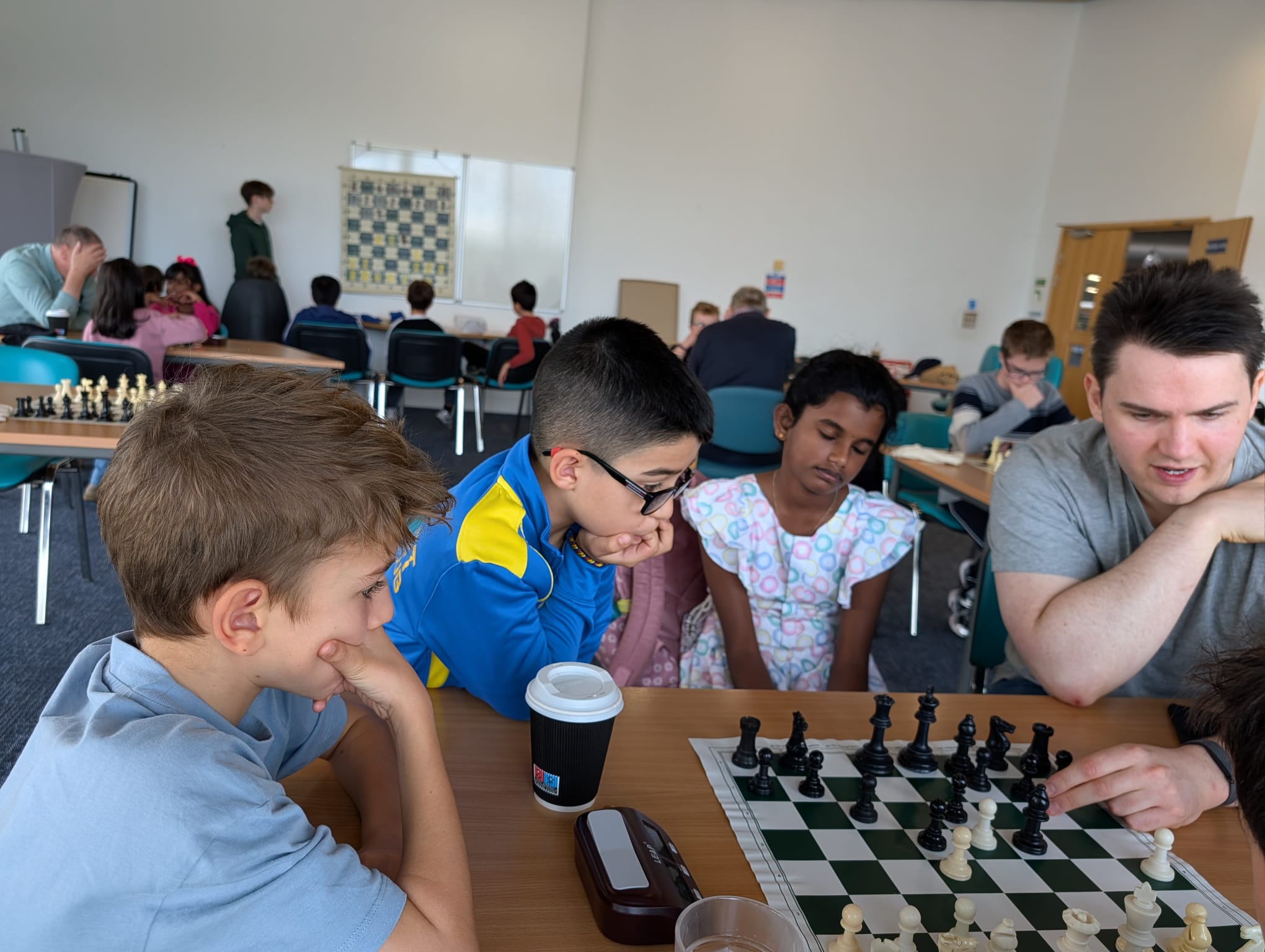 Group coaching session